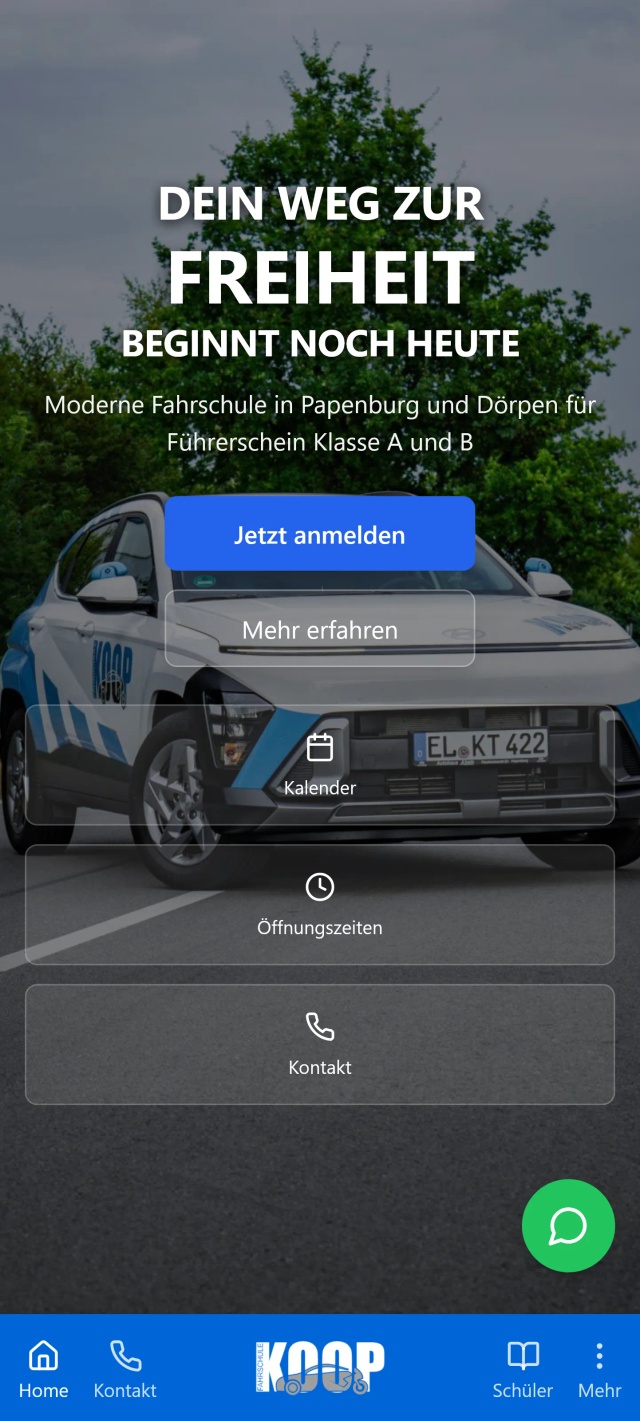Fahrschule Koop Mobile Version